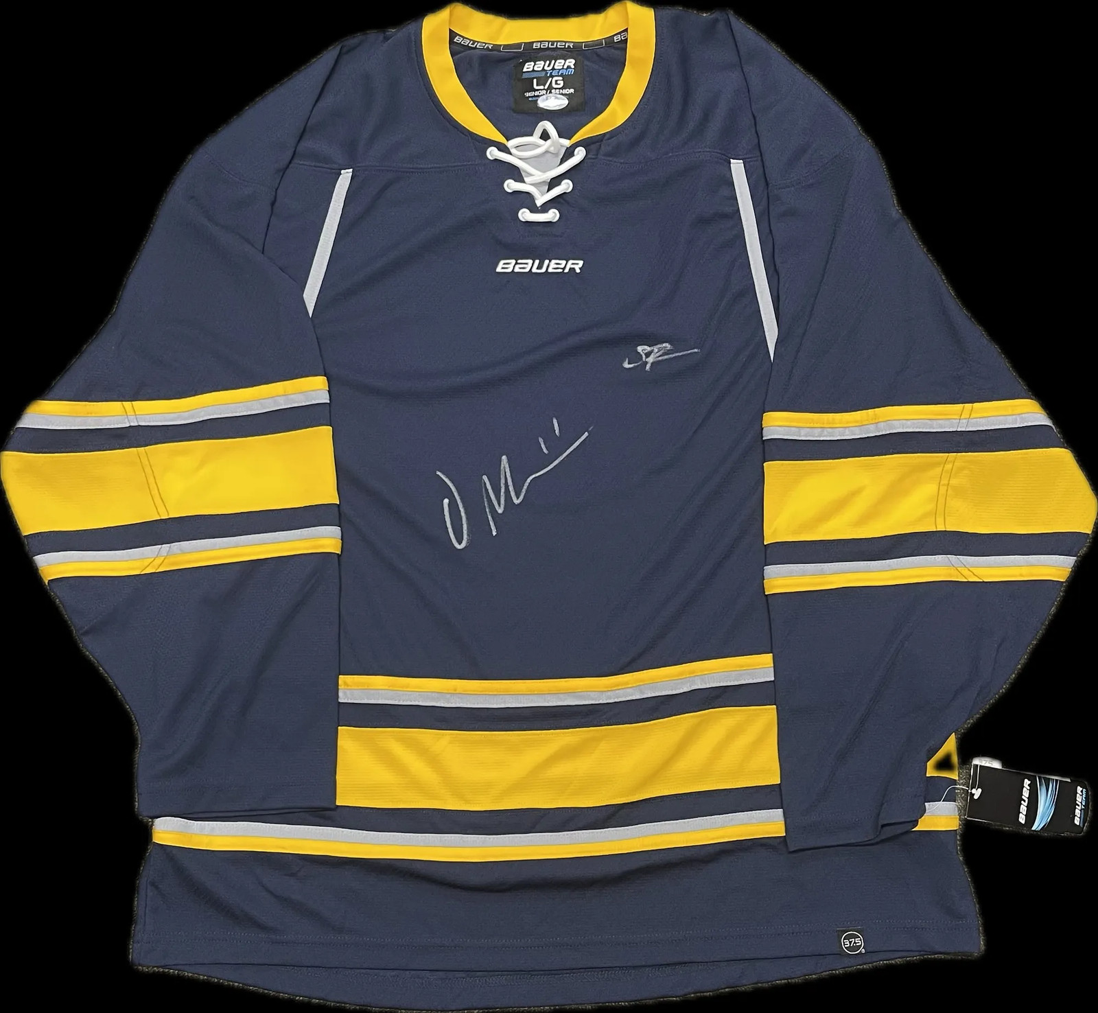 Oliver Moore Signed Chicago Blackhawks Hockey Jersey PSA Autographed