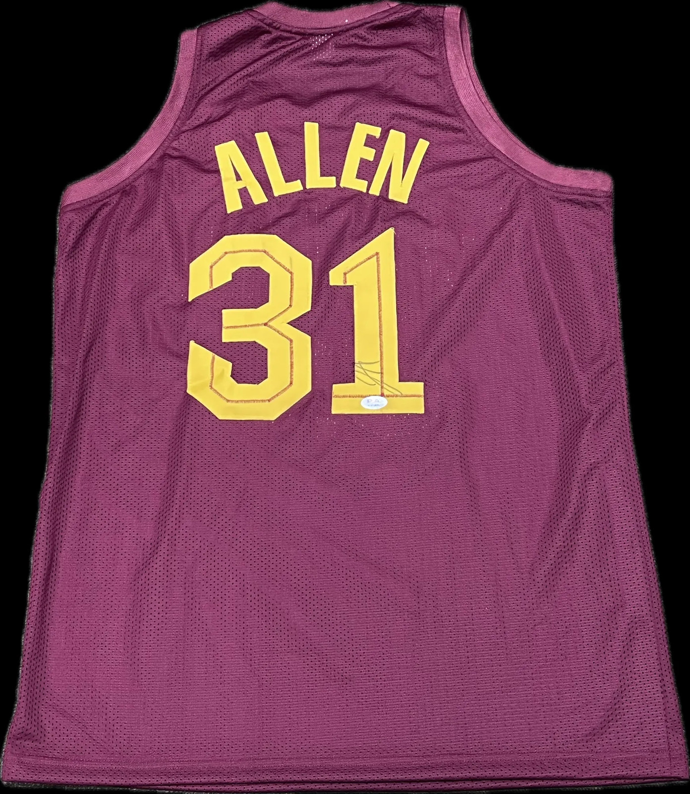 Jarrett Allen Signed Cleveland Cavaliers Jersey PSA