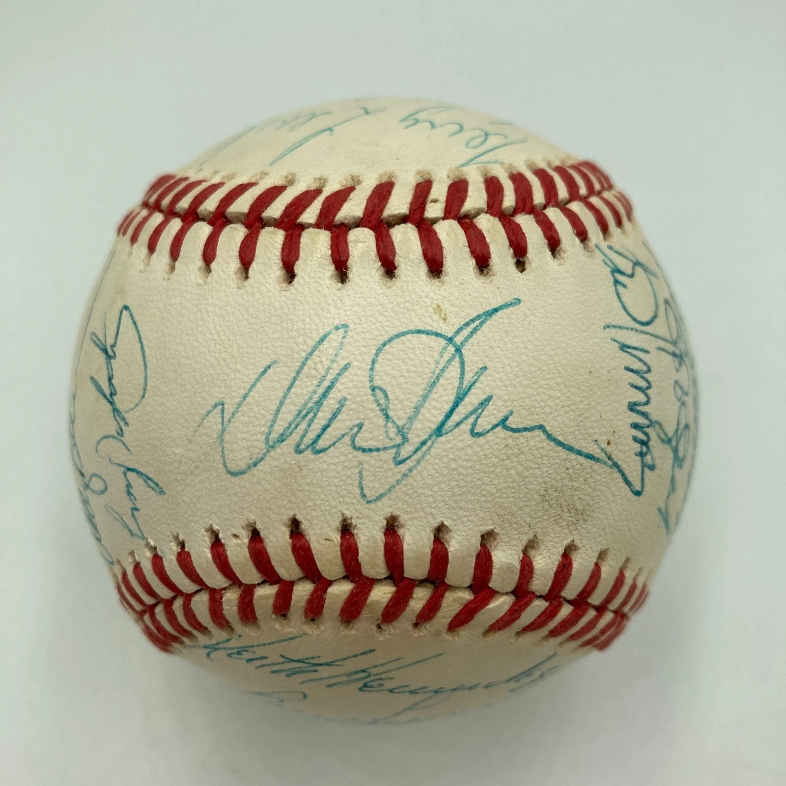 1988 New York Mets Team Signed National League Baseball 30 Sigs Gary Carter JSA