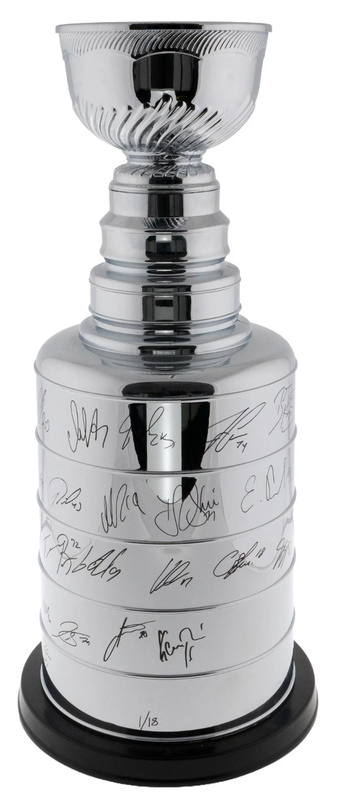 2017–18 Washington Capitals Champs Signed Full Size Stanley Cup Alex Ovechkin