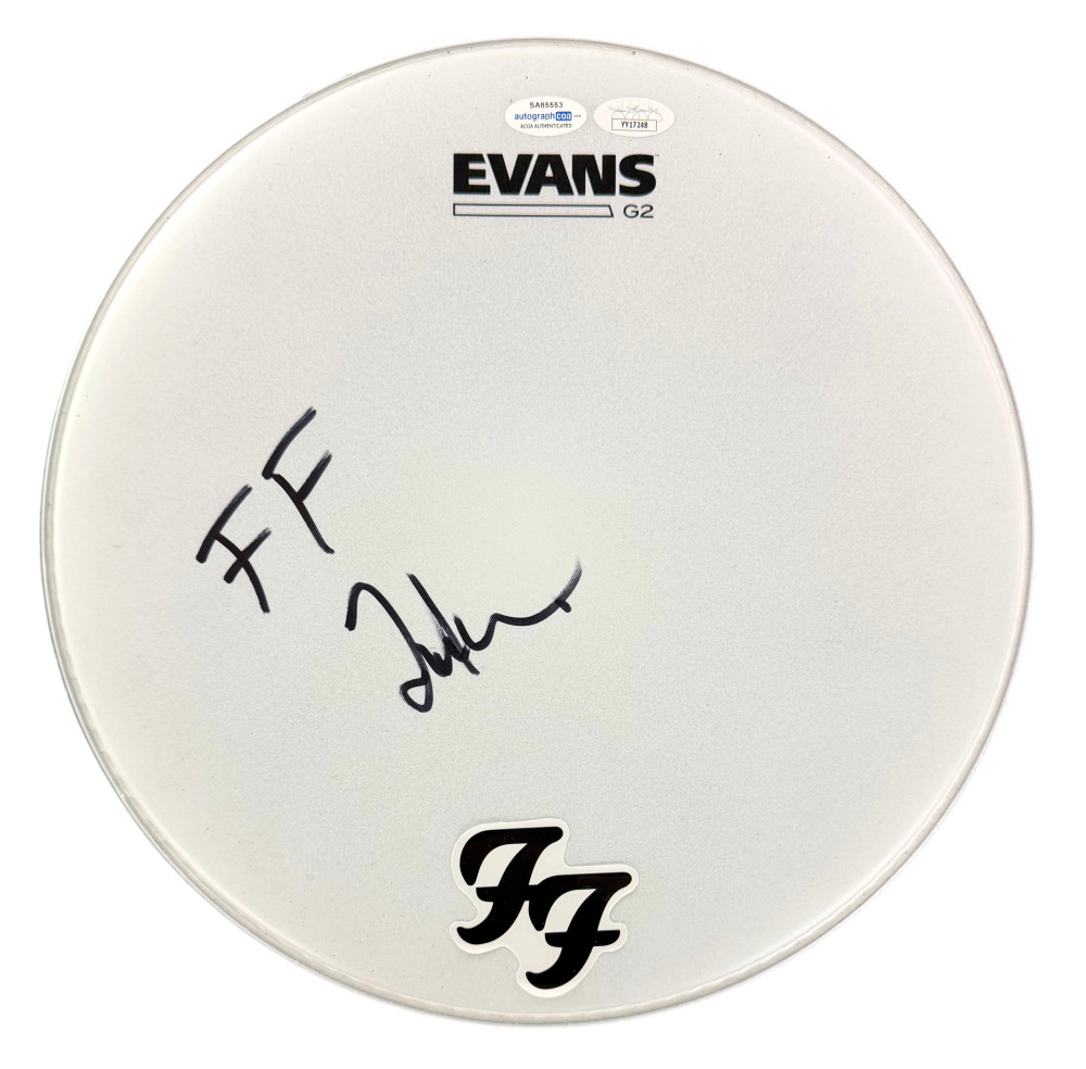 Taylor Hawkins Foo Fighters Signed Autograph 12
