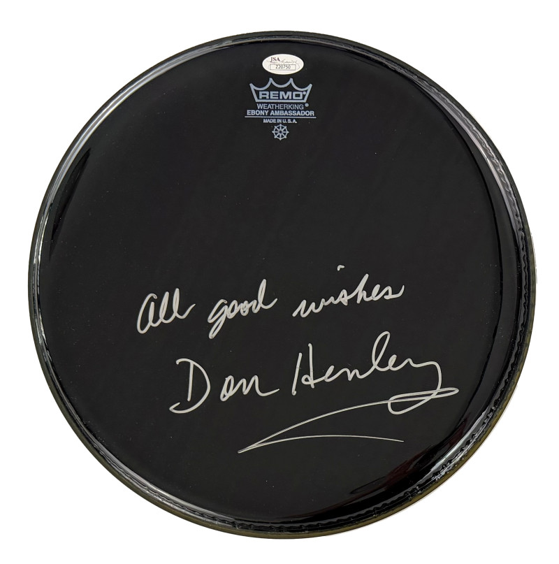 Don Henley Eagles Signed Autograph 12