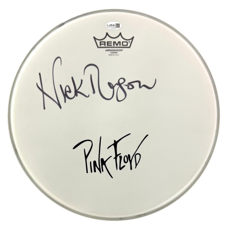 Nick Mason Pink Floyd Signed Autograph 13