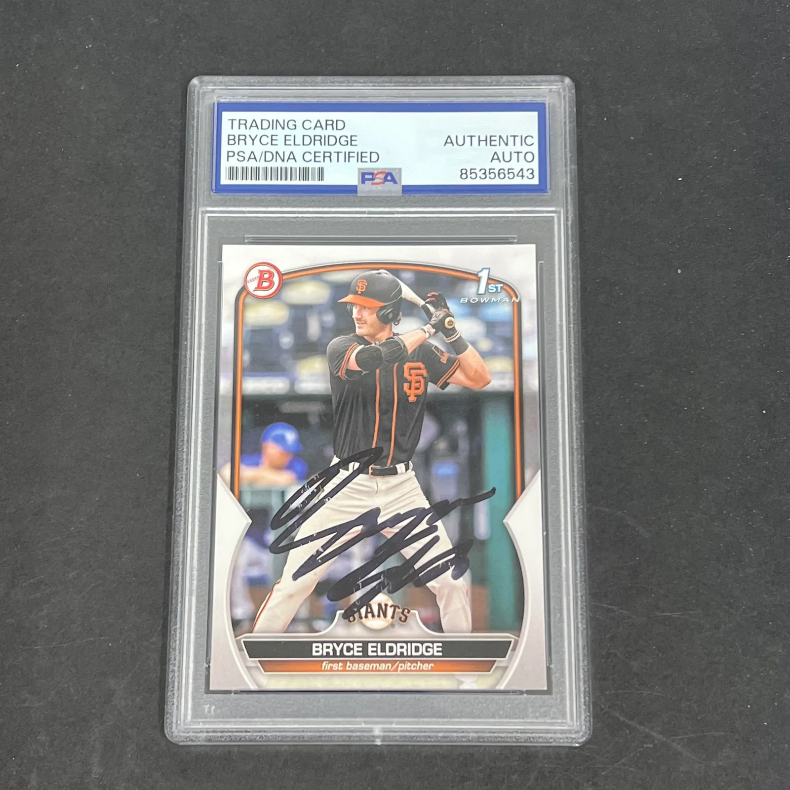 Bryce Eldridge 2023 Topps 1st Bowman#BD-107 Signed Card PSA Autographed