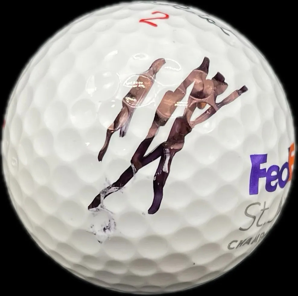 Collin Morikawa Signed Golf Ball PSA Autographed