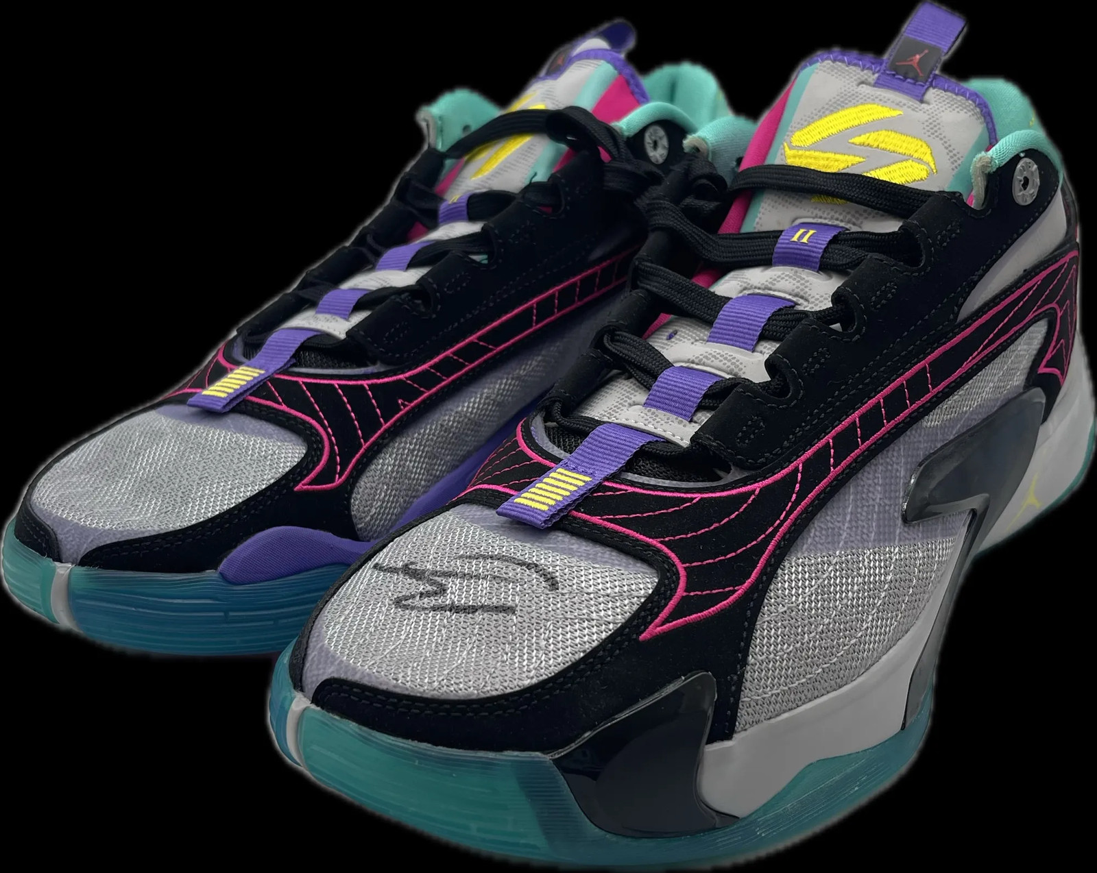Luka Doncic Signed Basketball Shoes PSA Autographed Lakers