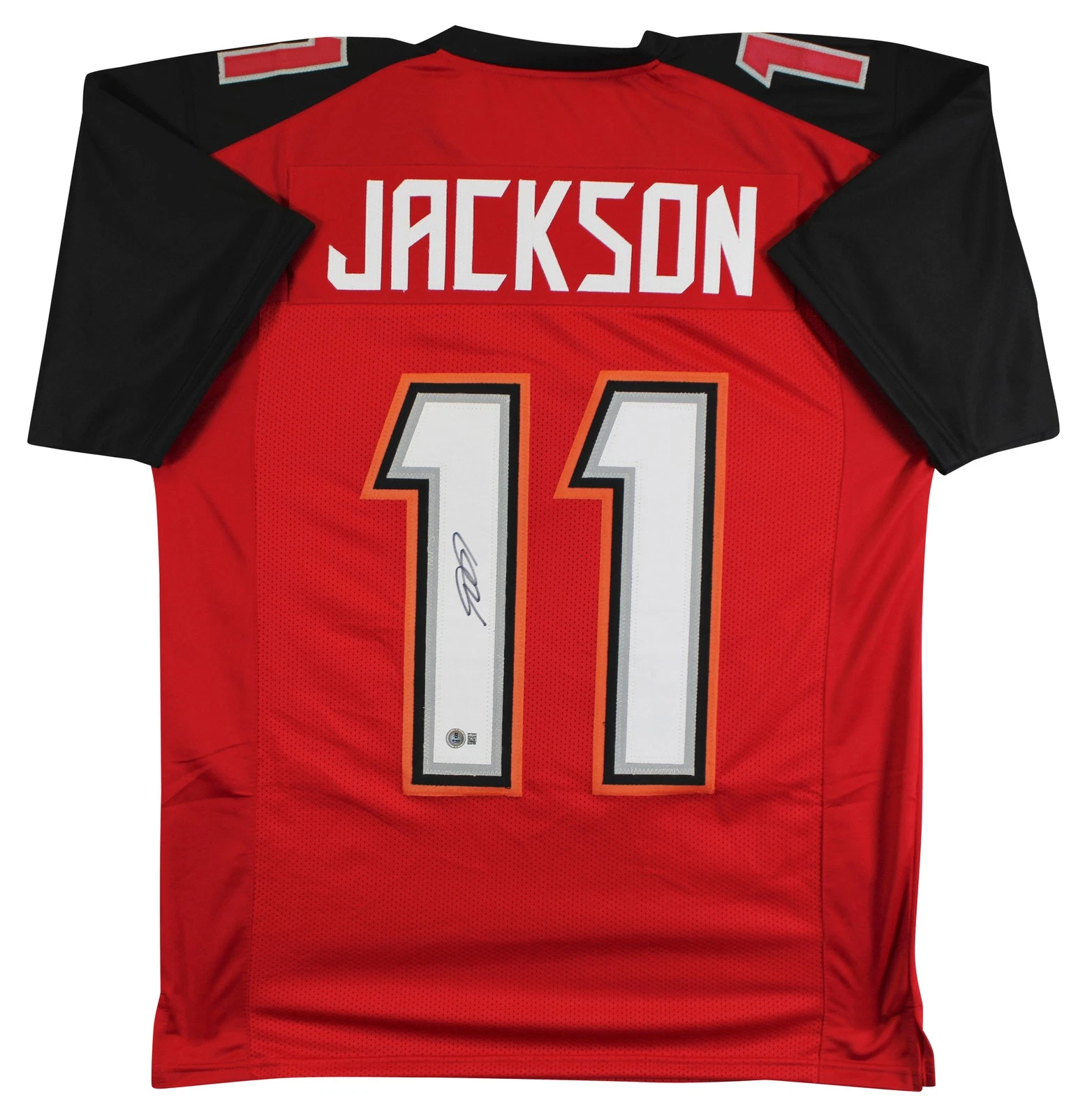 DeSean Jackson Authentic Signed Red Pro Style Jersey Autographed BAS Witnessed