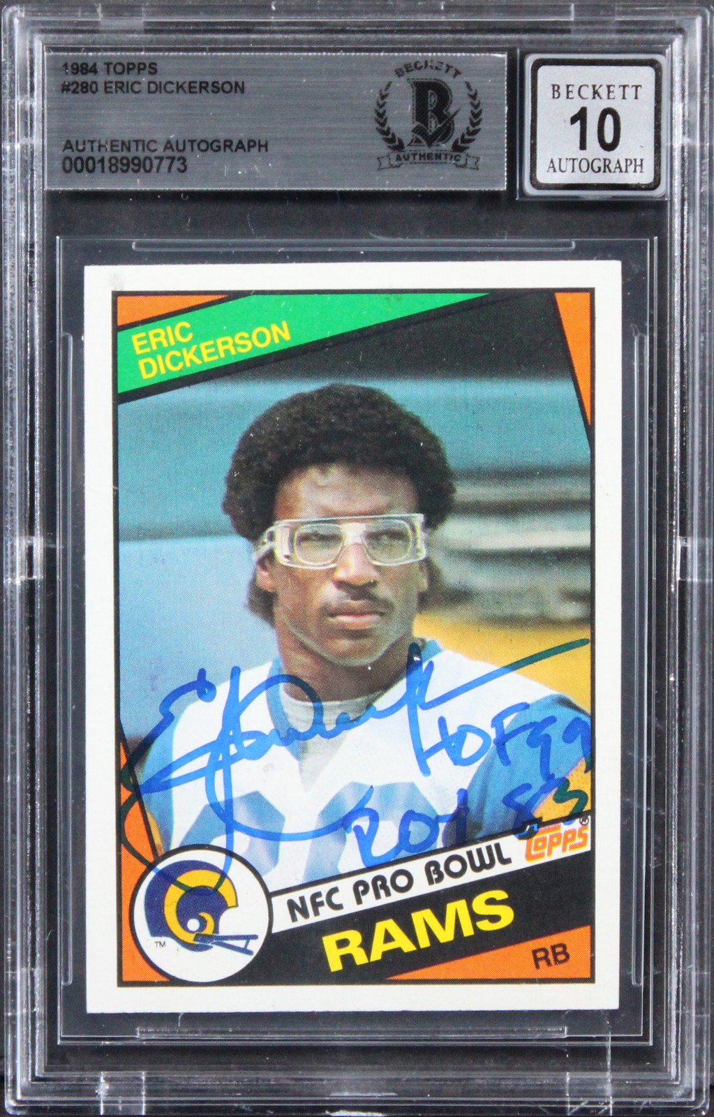 Rams Eric Dickerson 