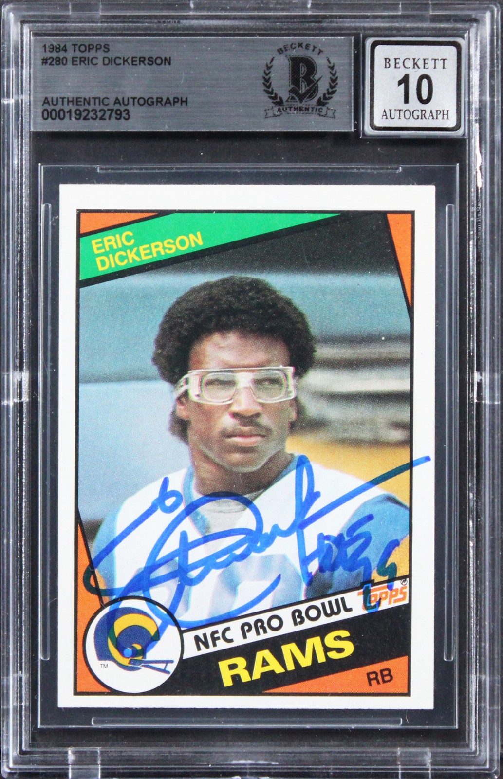 Rams Eric Dickerson 
