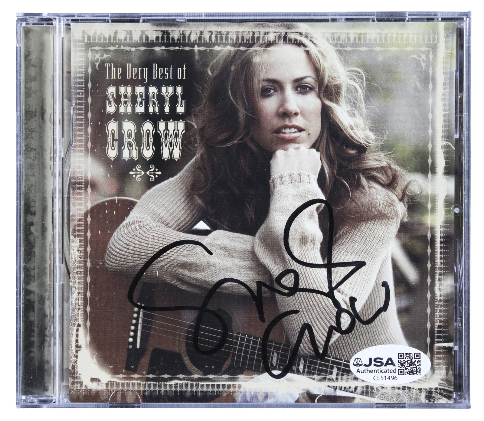 Sheryl Crow Signed The Very Best of Sheryl Crow CD Booklet w/ Disc JSA #CL51496