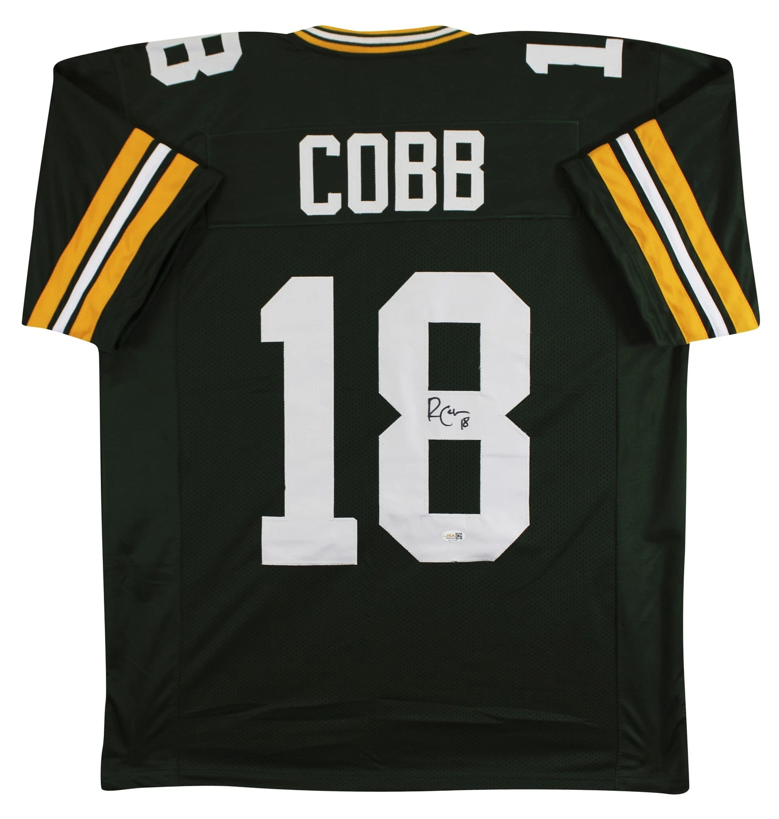Randall Cobb Authentic Signed Green Pro Style Jersey Autographed BAS Witnessed