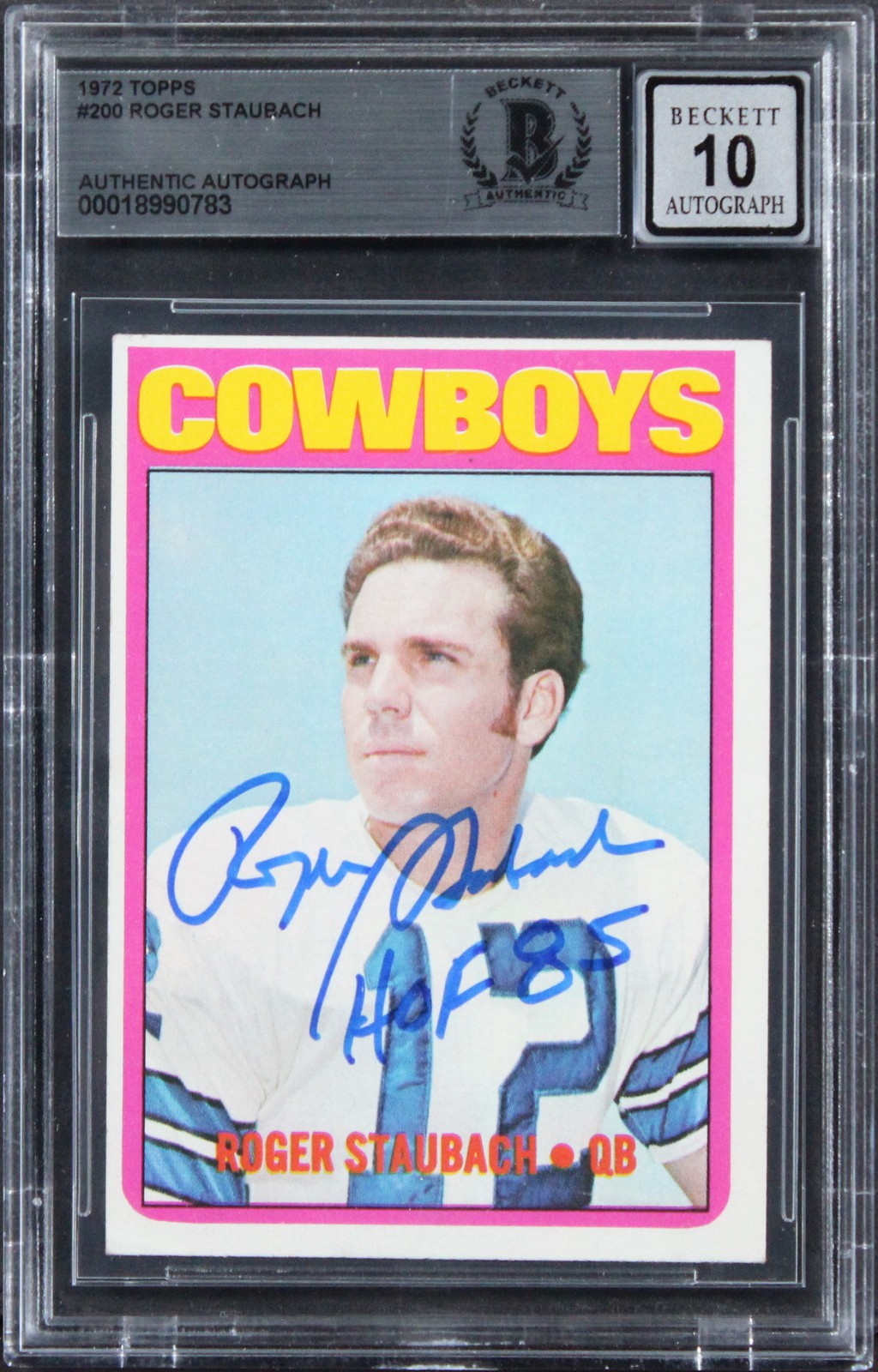 Cowboys Roger Staubach 