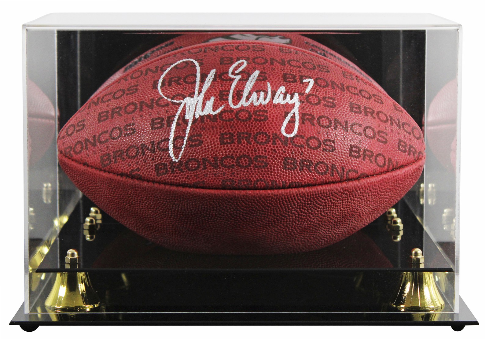 Broncos John Elway Signed Wilson 