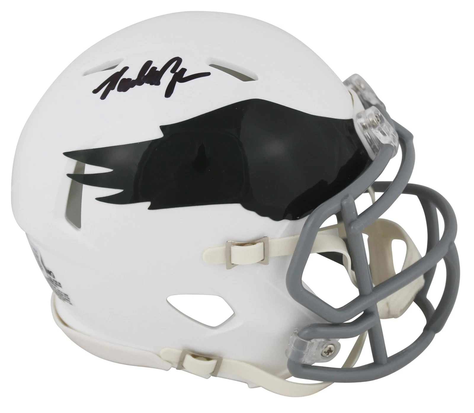 Eagles Randall Cunningham Authentic Signed 69-73 TB Speed Mini Helmet BAS Wit