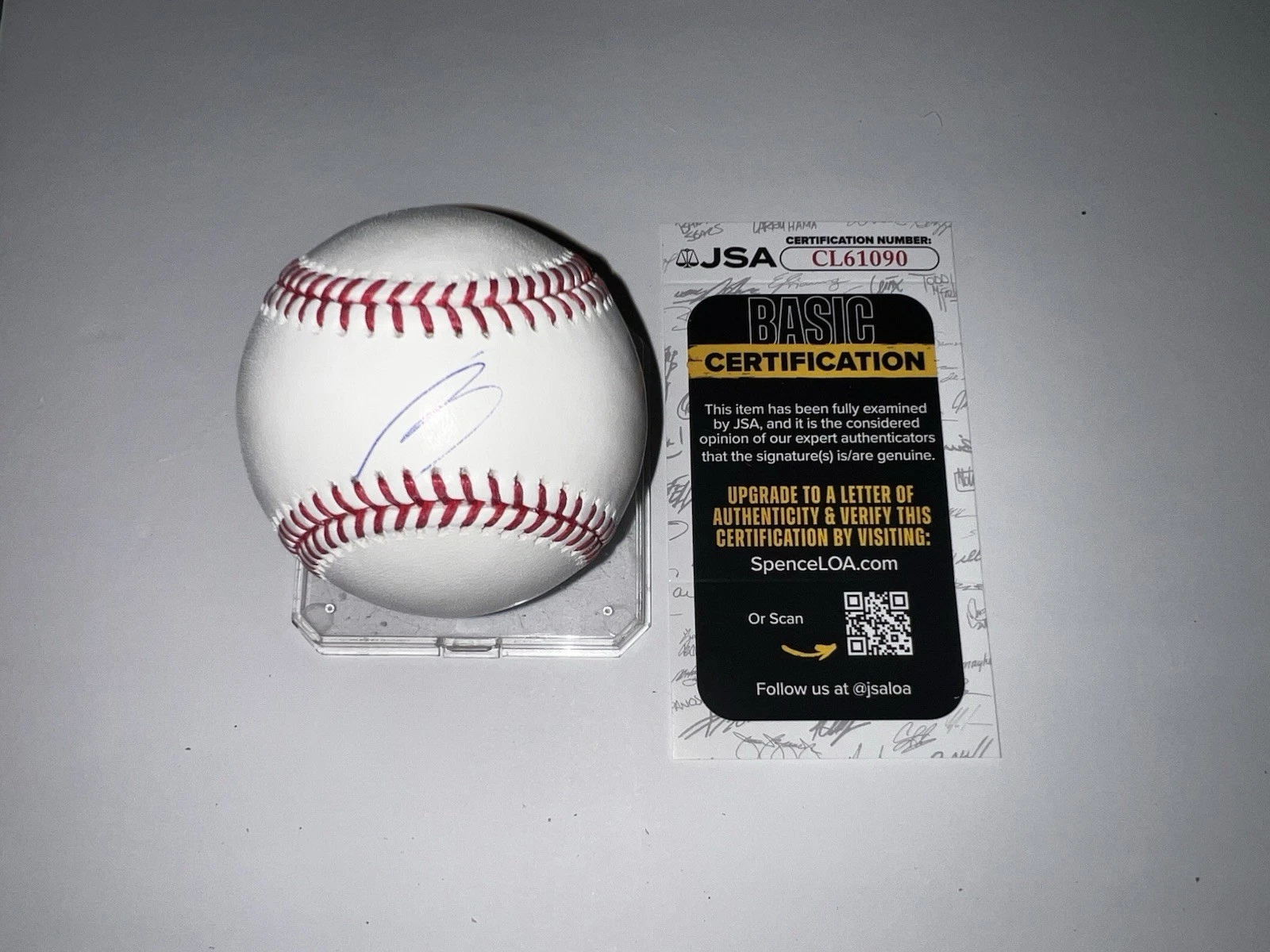 Shota Imanaga Signed Official Major League Baseball Chicago Cubs Ace JSA Auth
