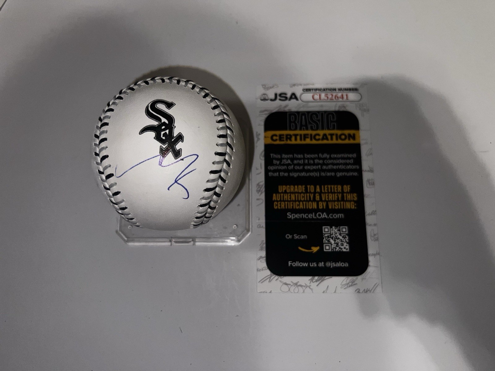 Munetaka Murakami Signed Official Chicago White Sox Team Stitched Baseball JSA 2