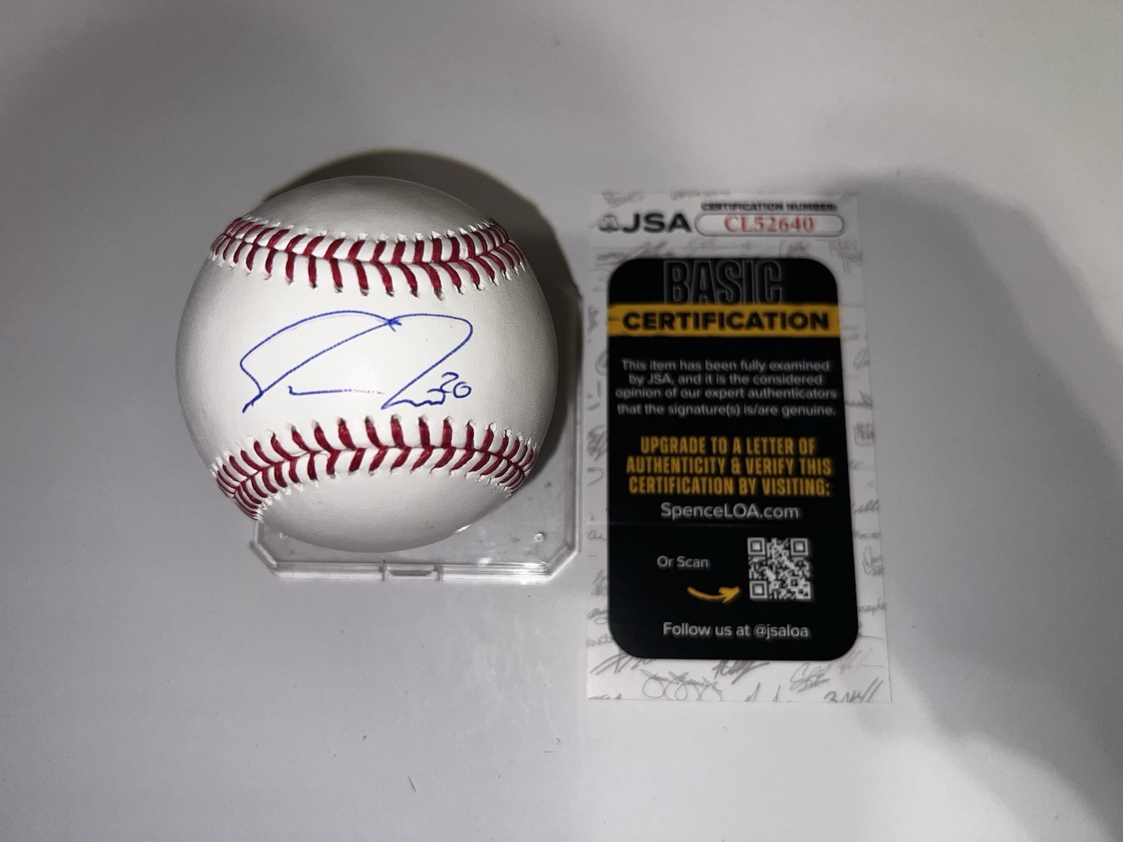 Spencer Torkelson Signed Official Major League Baseball Detroit Tigers JSA Auth