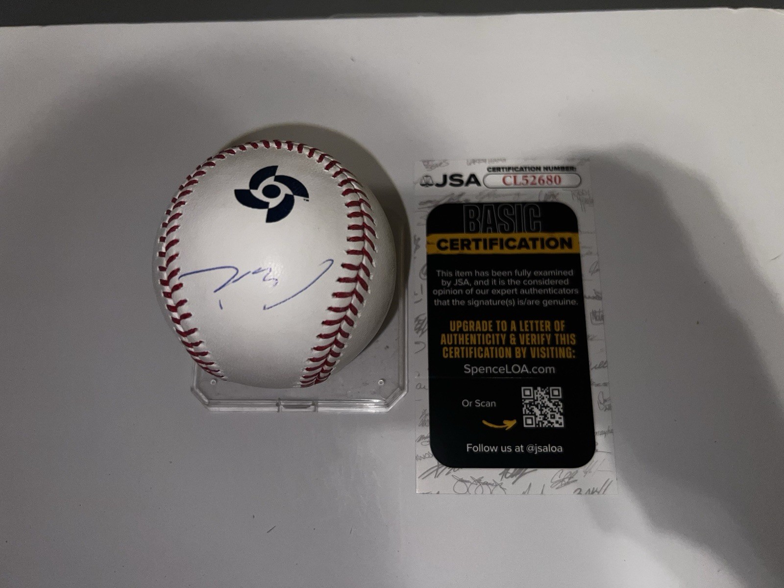Seiya Suzuki Signed Official 2026 World Baseball Classic Baseball JSA Auth