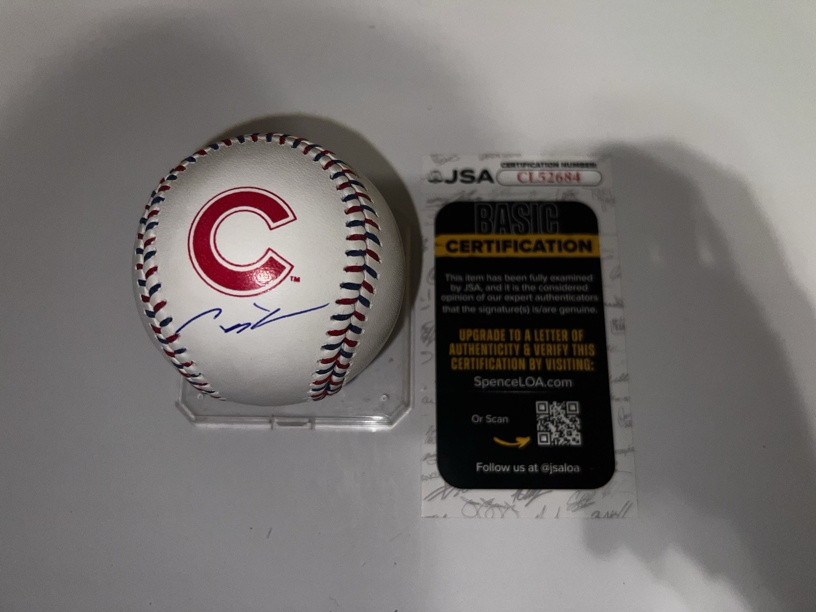Seiya Suzuki Signed Official Chicago Cubs Team Stitched Baseball JSA Auth