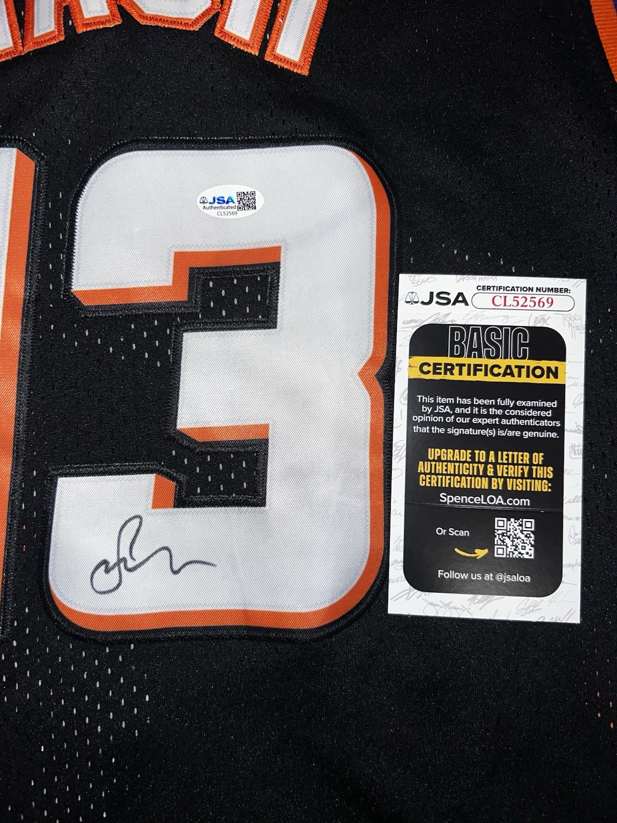 Steve Nash Signed Phoenix Suns Jersey Superstar 2x MVP JSA Auth #2
