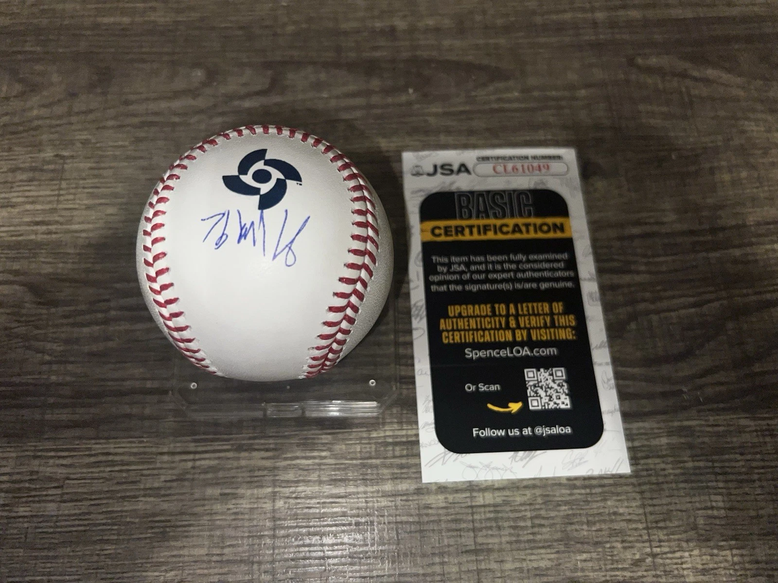 Hyeseong Kim Signed Official 2026 World Baseball Classic Baseball Korea JSA Auth