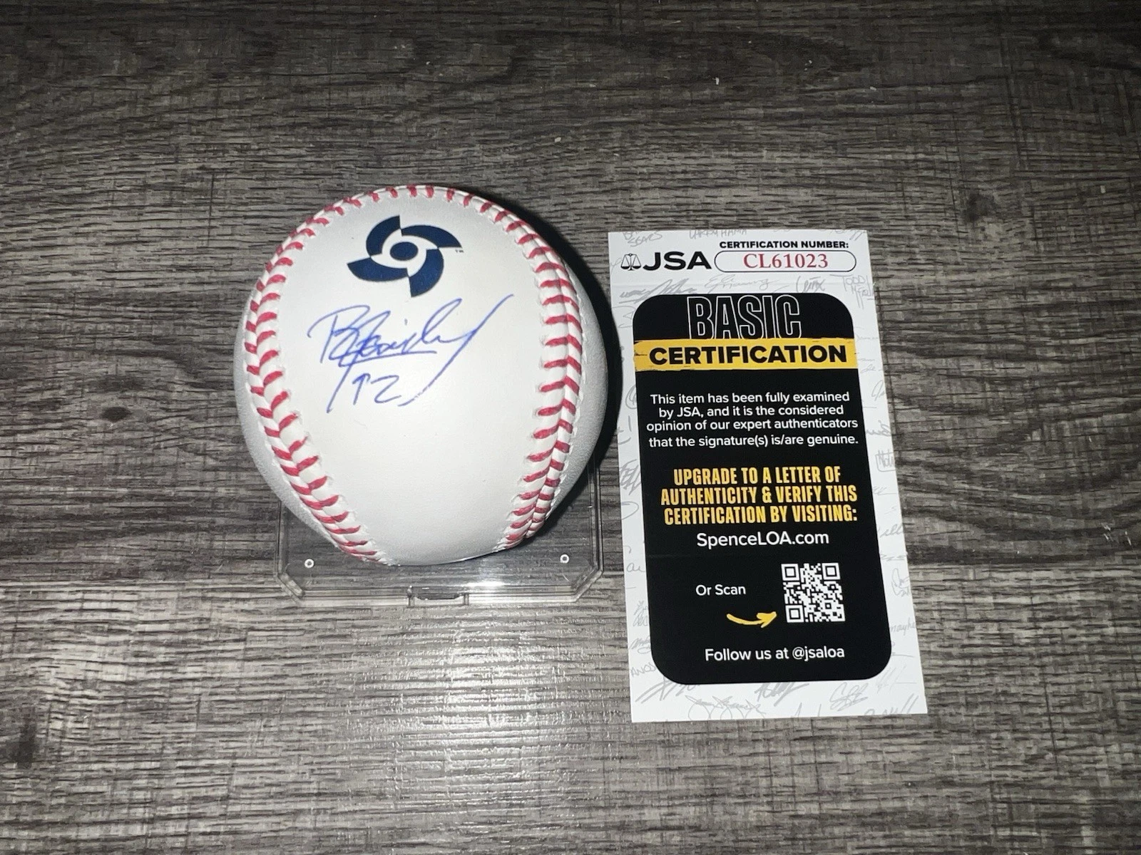 Raidel Martinez Signed Official 2026 World Baseball Classic Baseball Cuba JSA