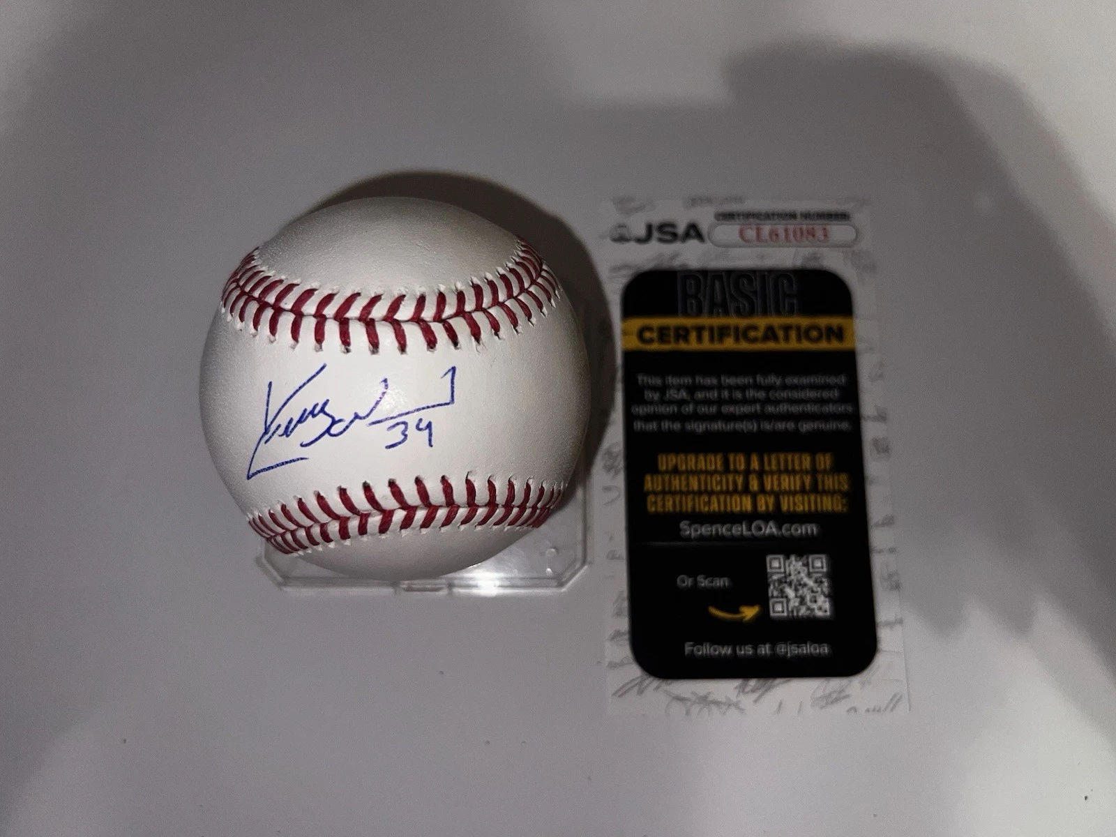 Kerry Wood Signed Official Major League Baseball Chicago Cubs Legend JSA
