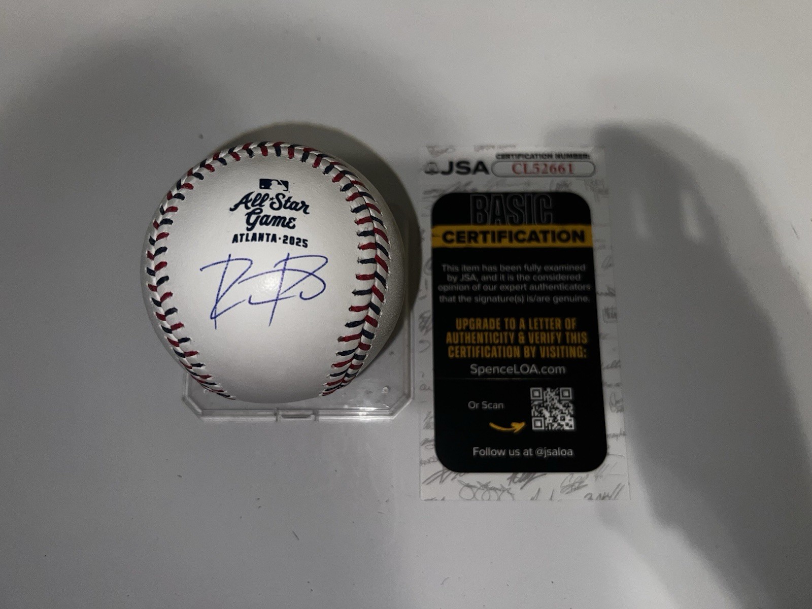 Randy Rodriguez Signed Official 2025 All Star Baseball San Fran Giants JSA #2