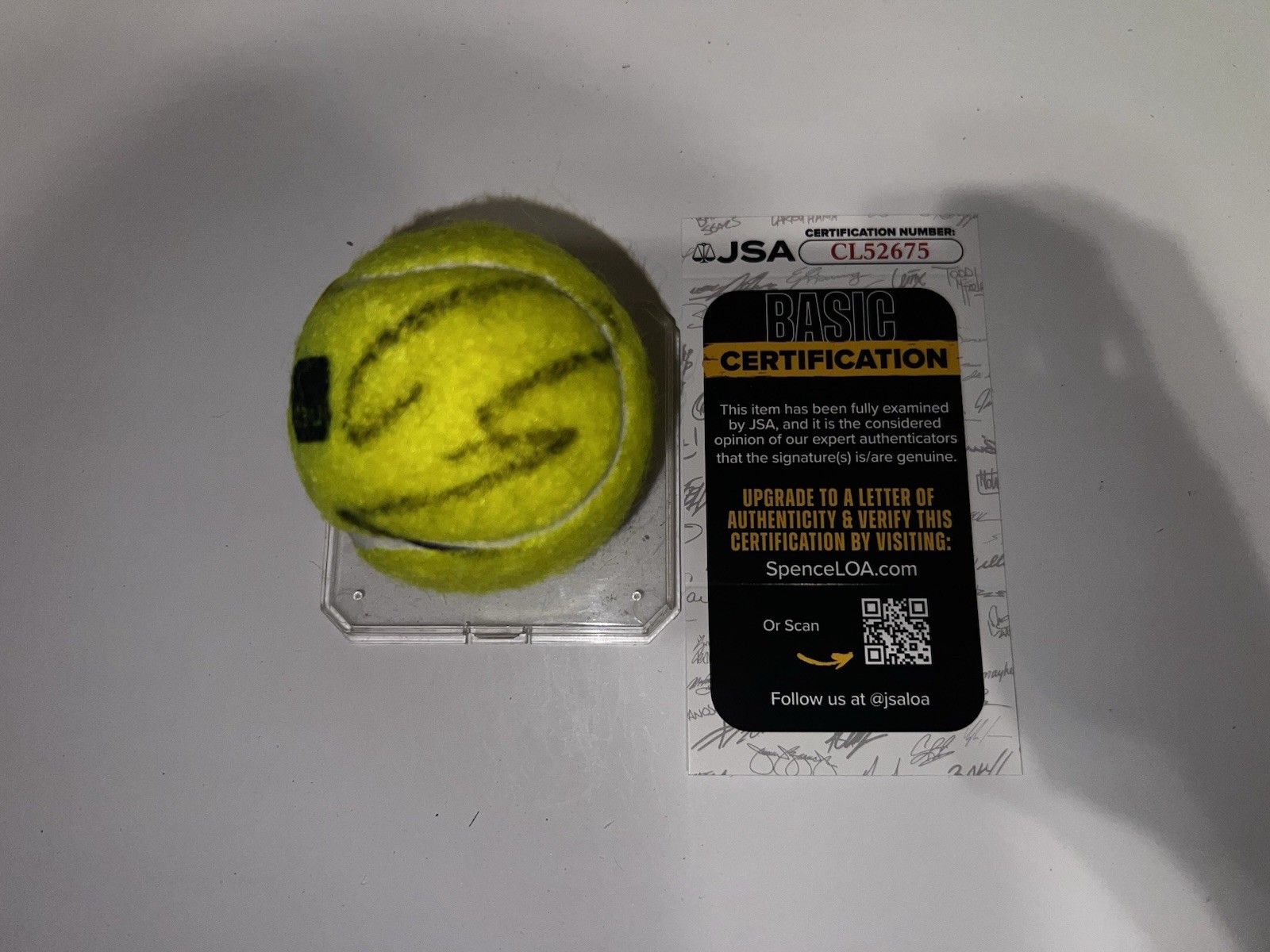 Rafael Nadal Signed Official Miami Open Tennis Ball Legend Champ JSA Auth