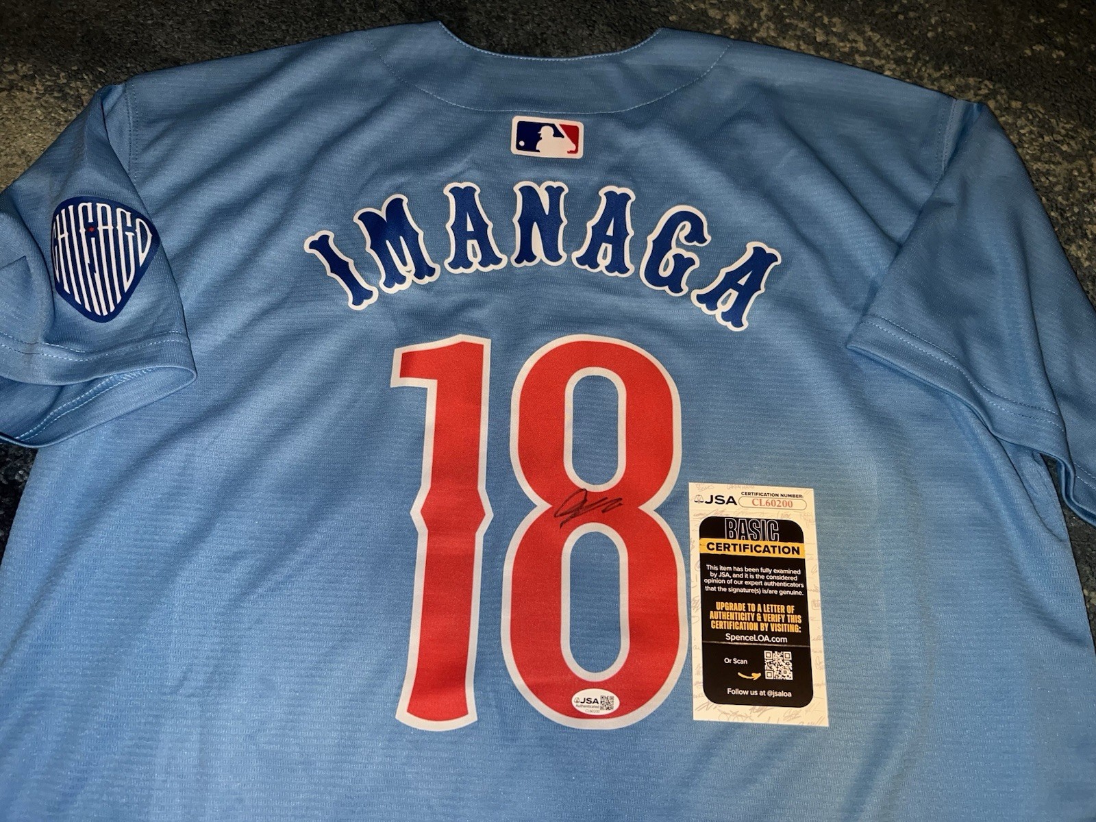 Shota Imanaga Signed Chicago Cubs Jersey All Star Ace JSA Auth
