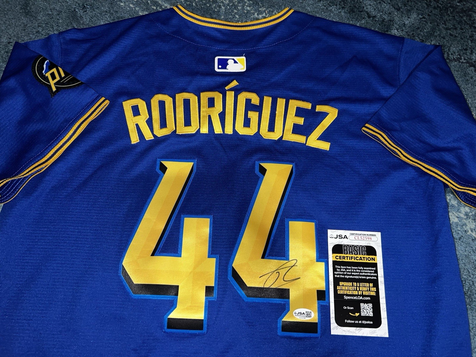 Julio Rodriguez Signed Seattle Mariners Jersey Superstar Slugger JSA Auth