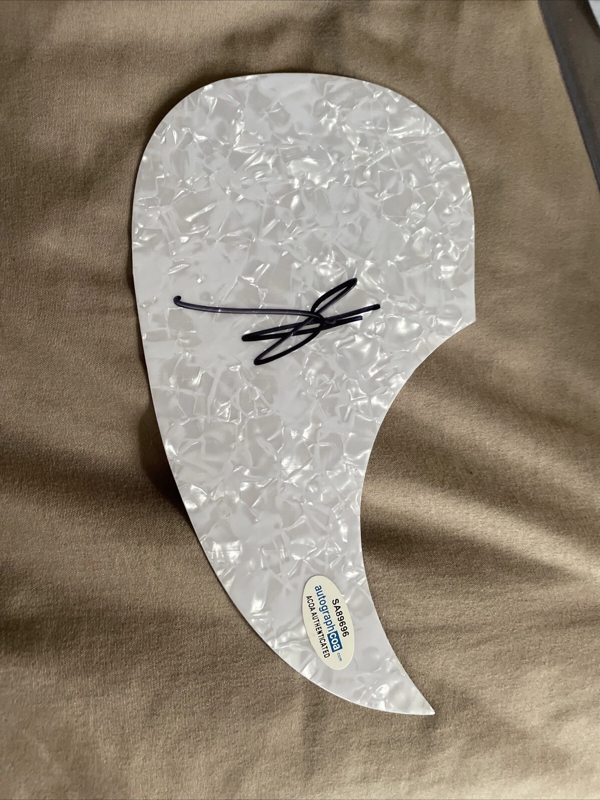 Chase Rice Autographed Signed Acoustic Guitar Pick Guard ACOA CERTIFIED COUNTRY