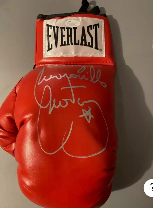 Sergio Martinez Signed Boxing Glove Everlast Autograph Welterweight Champ JSA