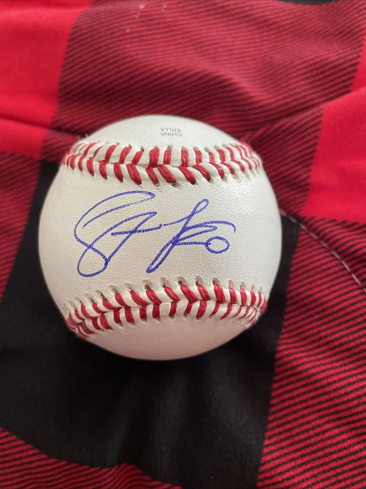 WASHINGTON NATIONALS STONE GARRETT SIGNED AUTOGRAPHED BALL COA MLB