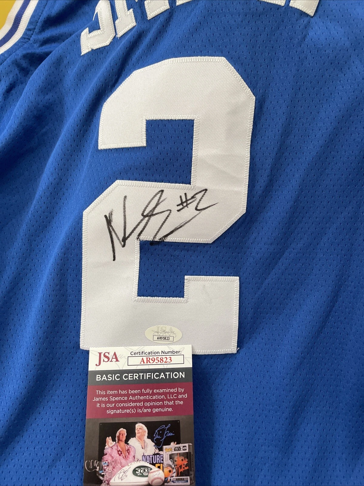 DUKE BLUE DEVILS- NOLAN SMITH SIGNED AUTOGRAPH JERSEY JSA COA DUKE BASKETBALL 🏀