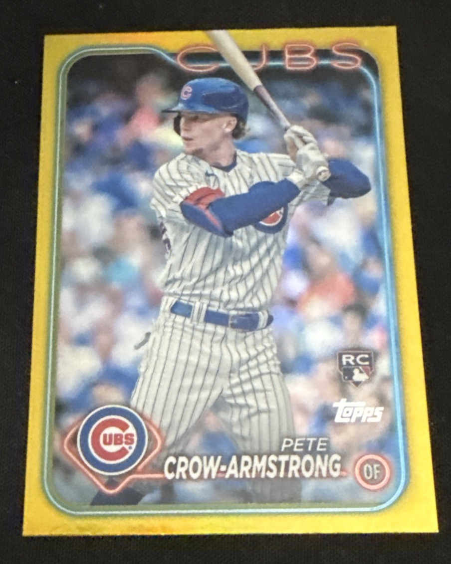 2024 Topps Gold Foil #407 Pete Crow-Armstrong (RC)