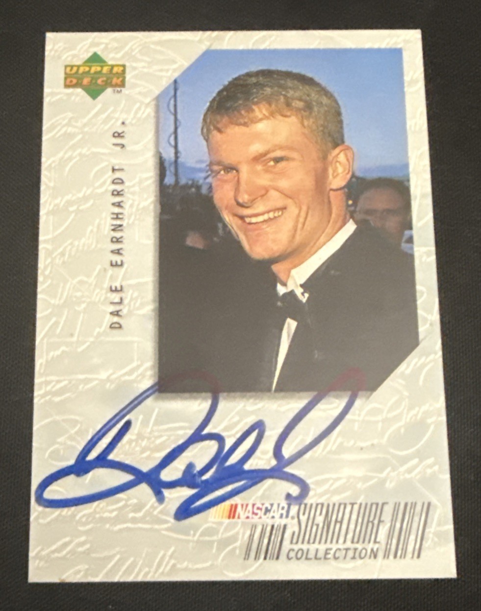 1999 DALE EARNHARDT JR UPPER DECK SIGNATURE COLLECTION AUTOGRAPH AUTO SP NASCAR