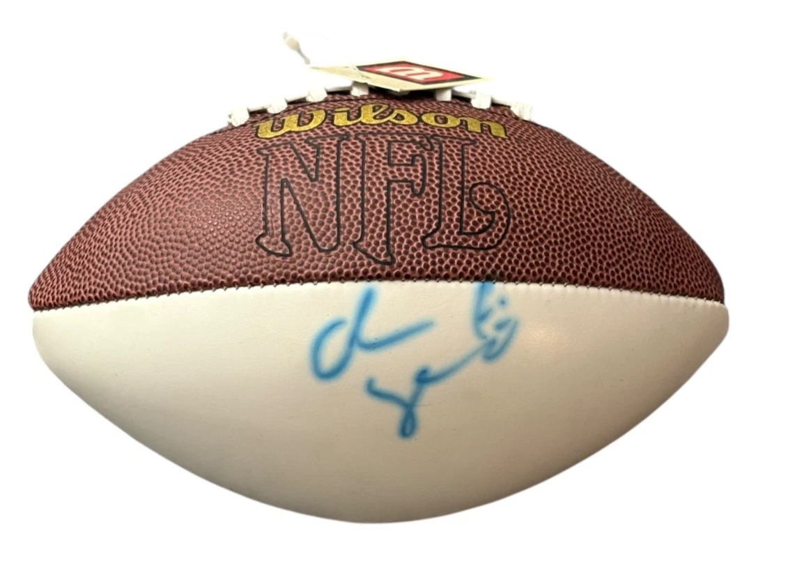 Adam Sandler Signed Autograph Mini NFL Wilson Football Waterboy Beckett BAS