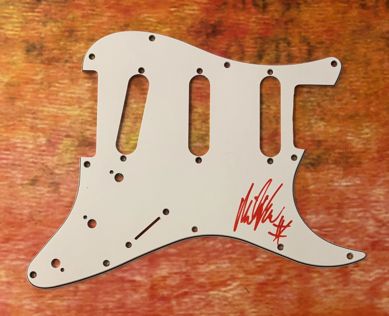 GFA  Ice Nine Kills  * MILES DIMITRI BAKER *  Signed Electric Pickguard COA