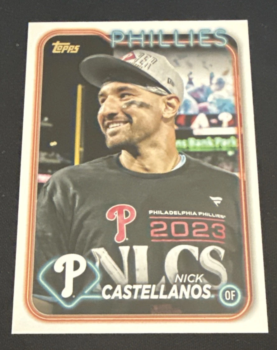 2024 Topps - Nick Castellanos - Golden Mirror Variation - Phillies #421 SP SSP