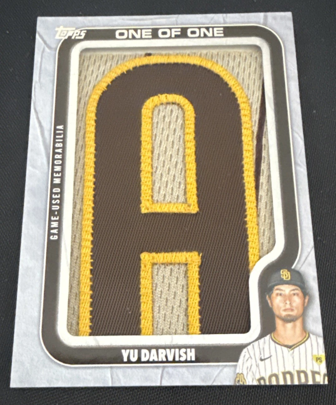 2025 Topps Yu Darvish Own The Name Game-Used Relic Patch 