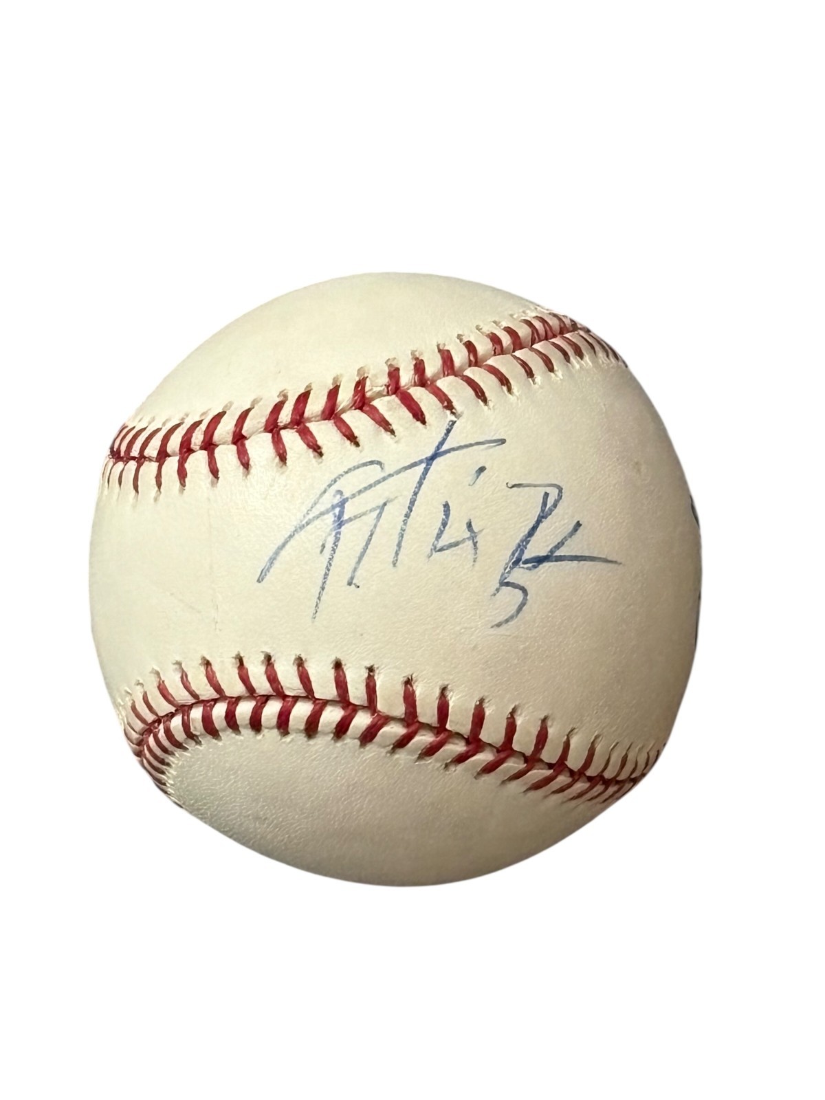 Felix Baumgartner Signed Autograph MLB Official Baseball Authentic Beckett BAS