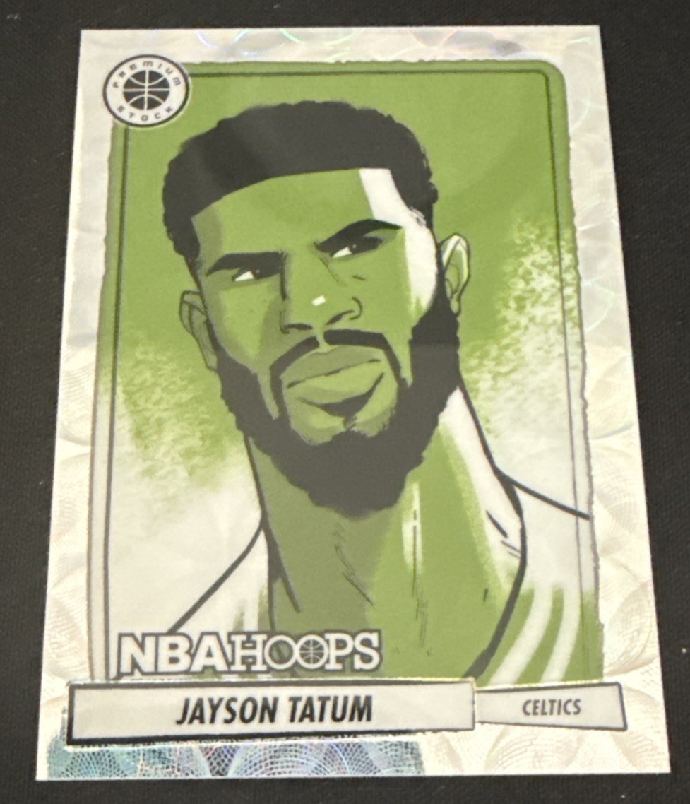 JAYSON TATUM 2023-24 Panini NBA Premium Stock Presentations Case Hit SSP #4
