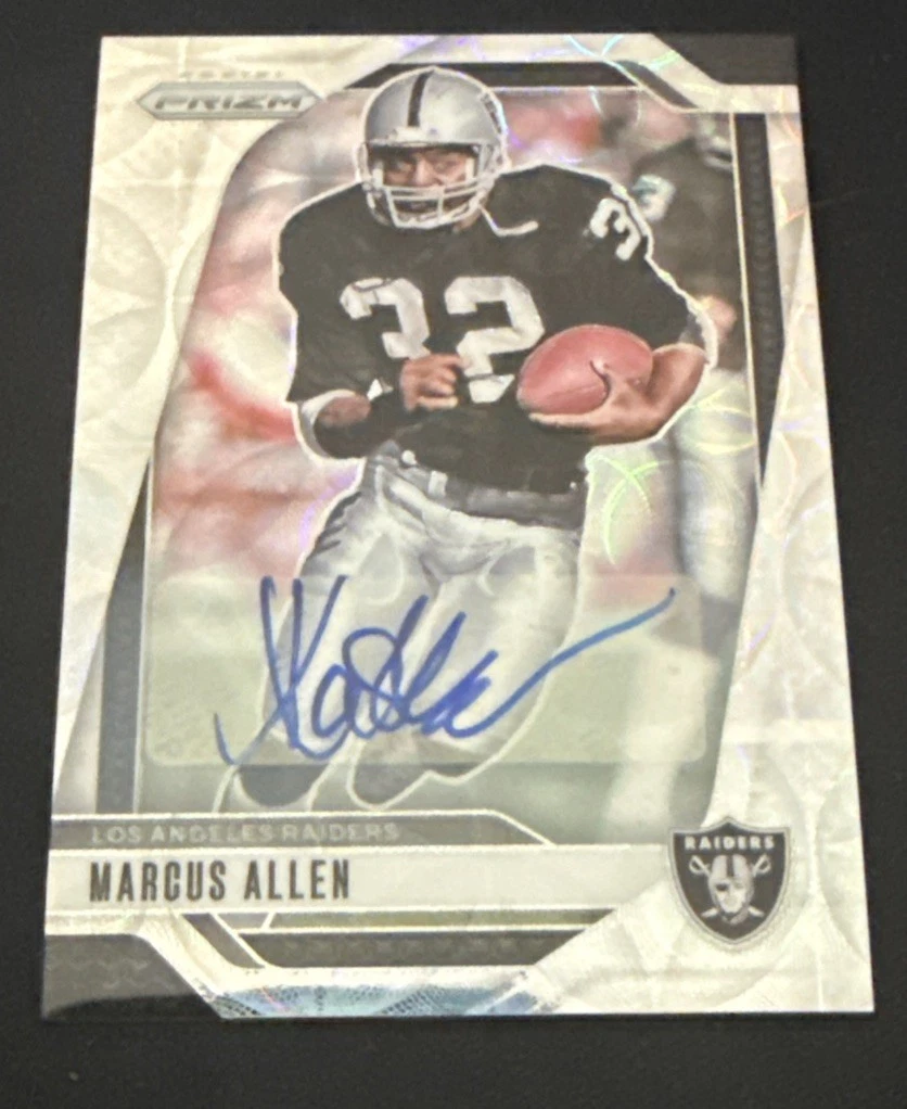 MARCUS ALLEN - 2024 Prizm SILVER SCOPE AUTO / AUTOGRAPH #155 47/100 Raiders