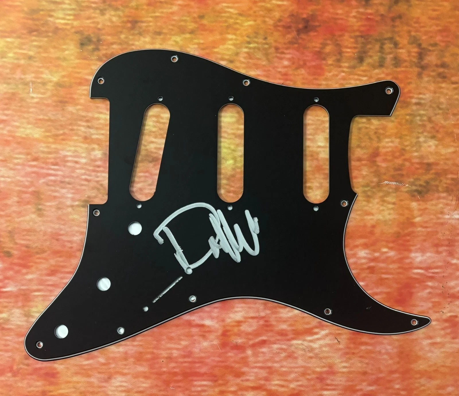 GFA  Enuff Z'Nuff Singer  * DONNIE VIE *  Signed Electric Pickguard COA