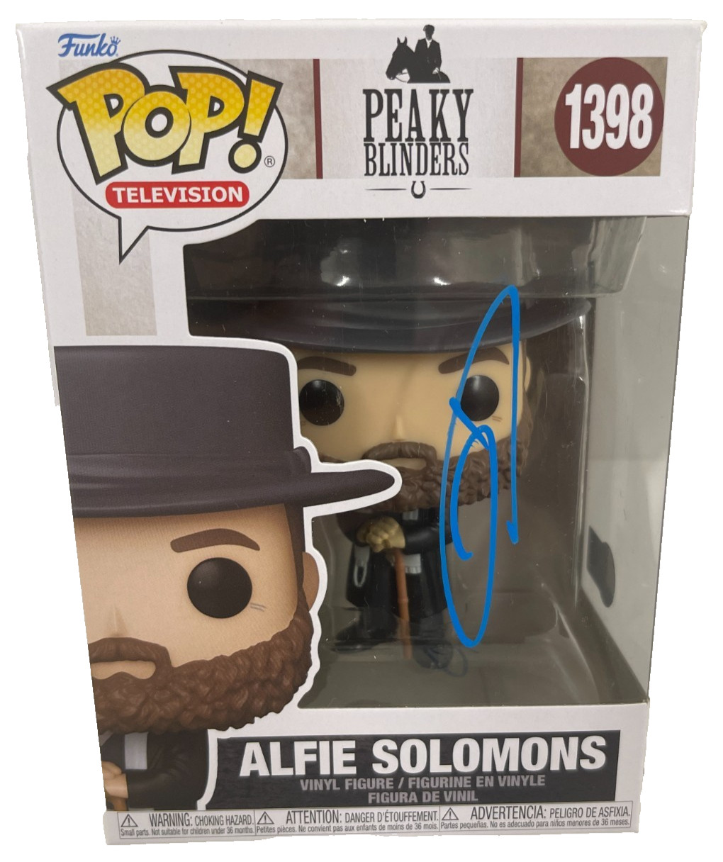Tom Hardy Signed Alfie Solomons Funko Peaky Blinders Authentic Autograph Beckett