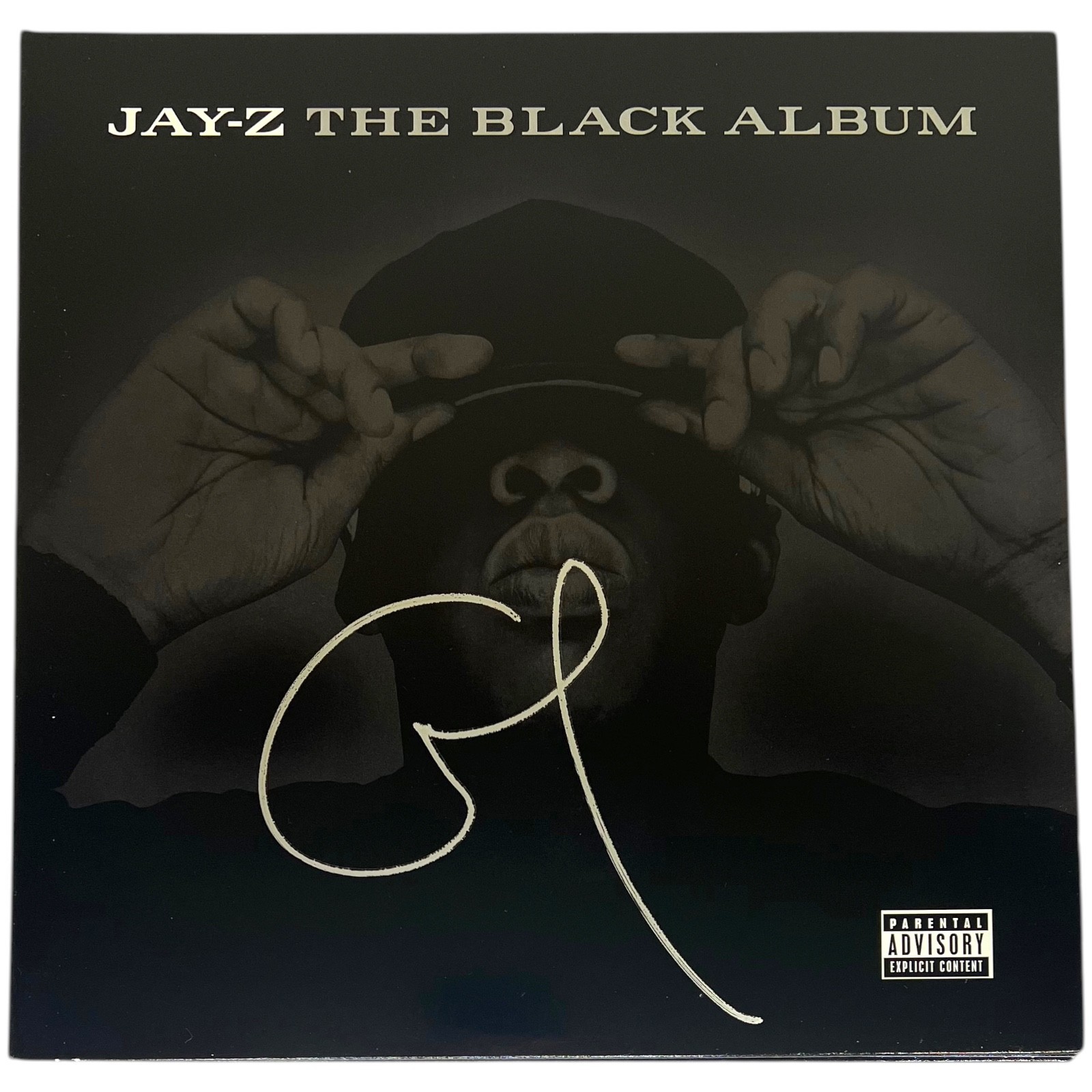 JAY Z SIGNED AUTOGRAPHED THE BLACK ALBUM VINYL LP JSA LOA 99 PROBLEMS* RARE