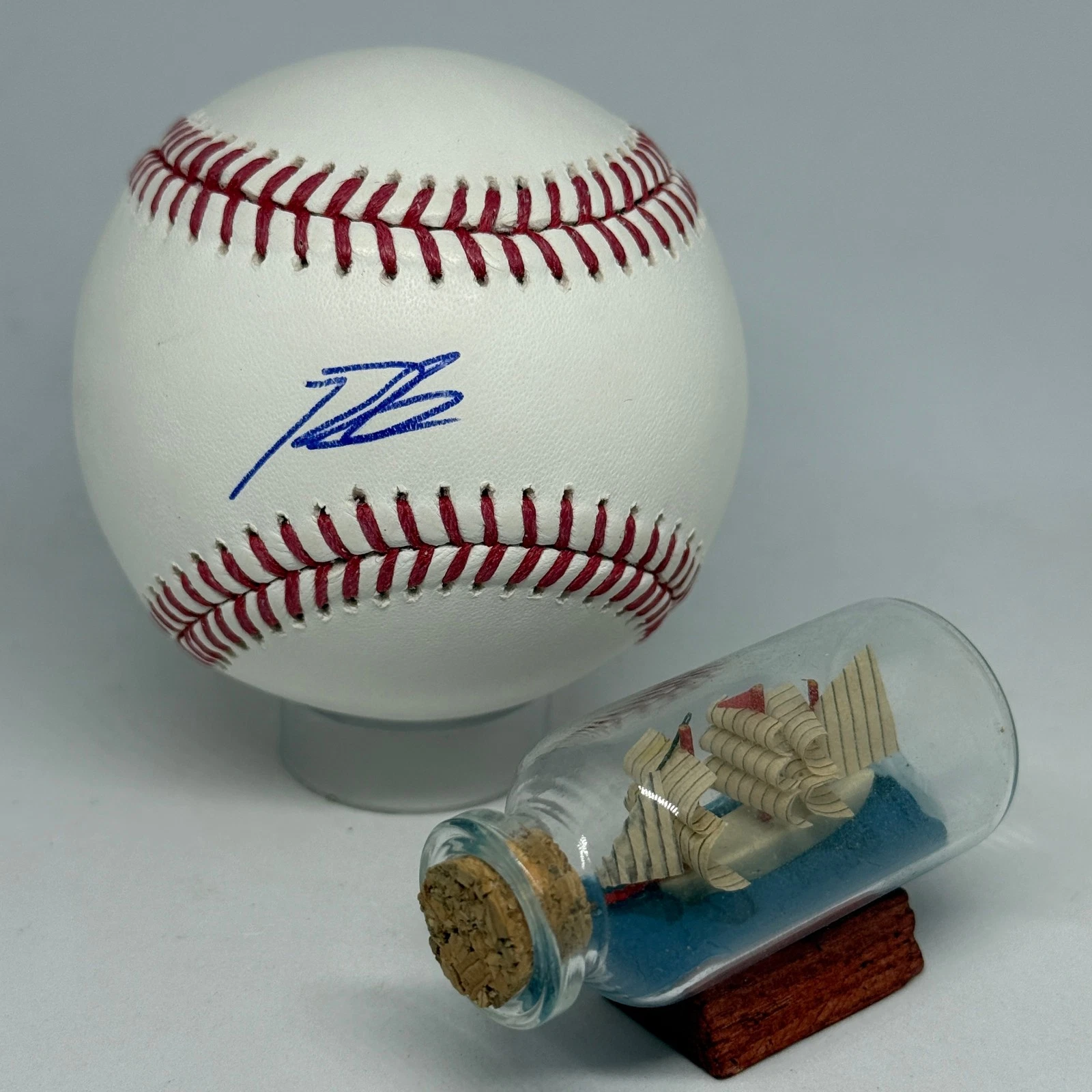 Prince Fielder signed Rawlings OML Baseball JSA COA Brewers All Star Auto A4249
