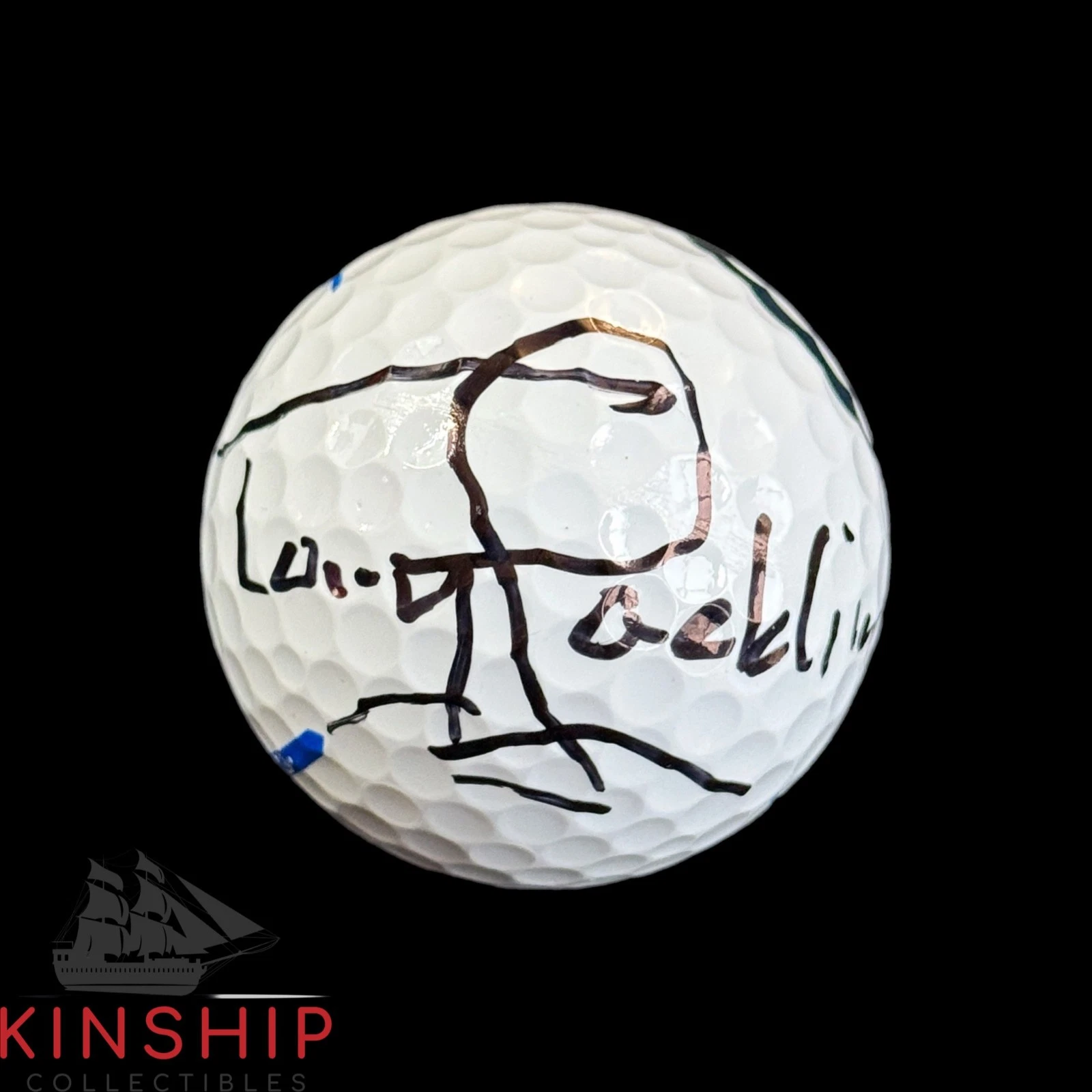 Tony Jacklin signed British Open Logo Golf Ball JSA COA Rare Auto A4269