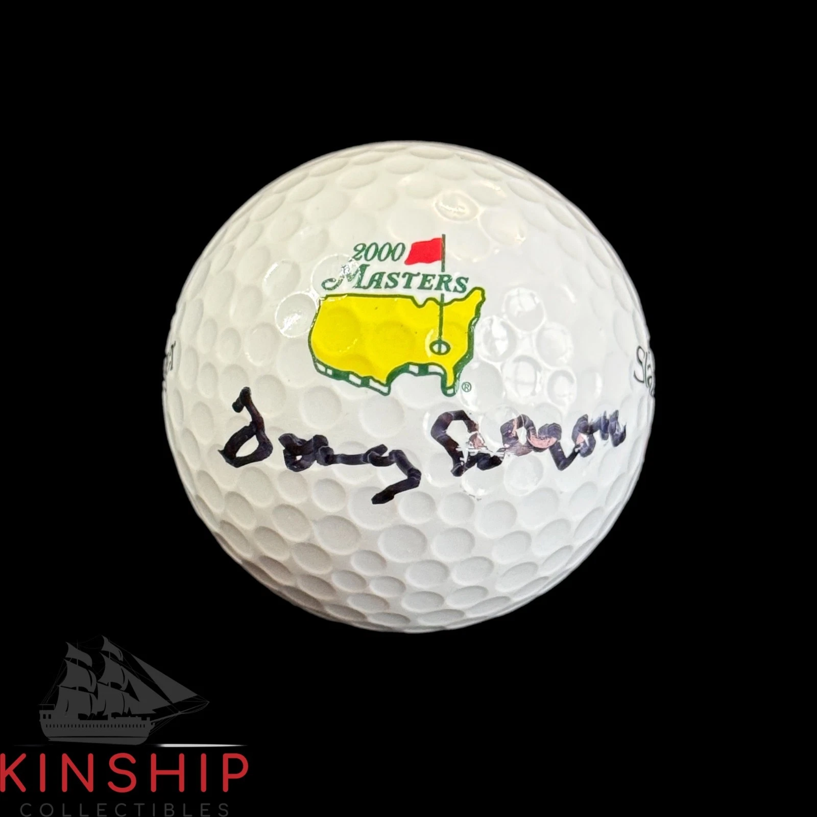 Tommy Aaron signed 2000 Masters Logo Golf Ball JSA COA Rare Auto A4268